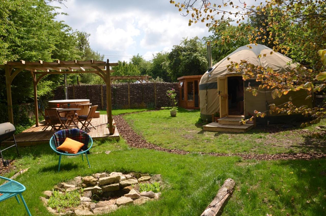 Stamford Meadows Glamping With Private Hot Tubs 호텔 외부 사진
